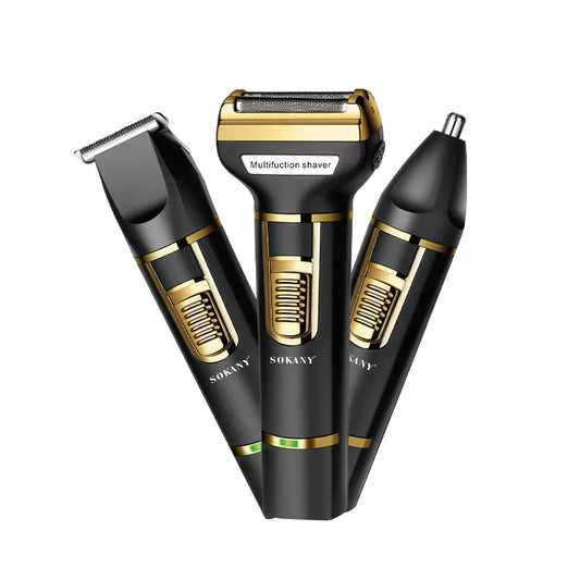 Sokany® 3 en 1 – Rasuradora Eléctrica para Hombres