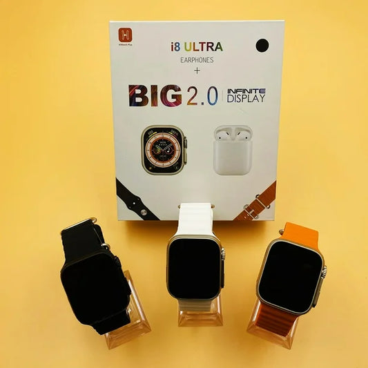 Smart Watch I8 Ultra con audífonos gratis