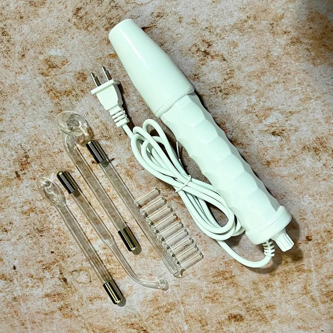 Kit de Alta Frecuencia Facial y Capilar – 4 Tubos Intercambiables