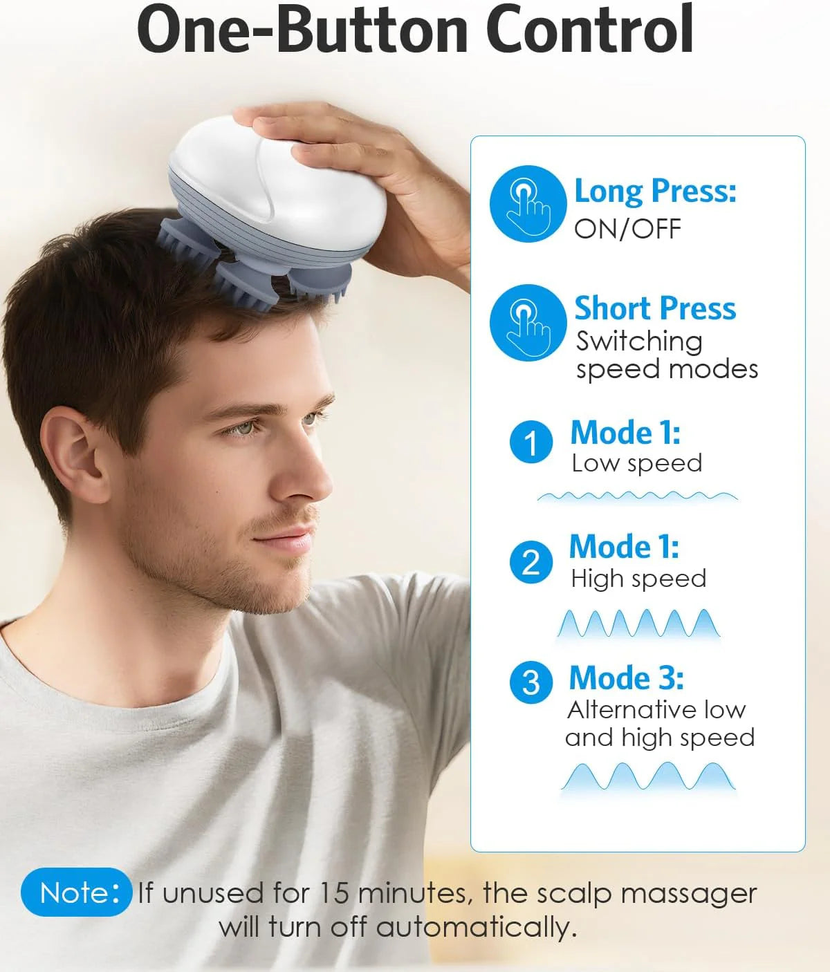 Smart Scalp Massager® – Masajeador Eléctrico de Cabeza