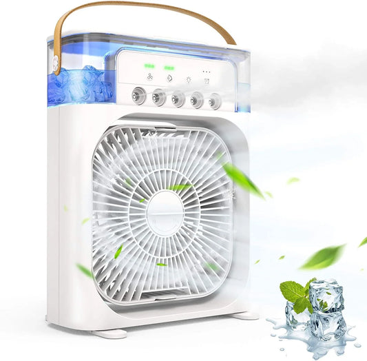 ArcticBreeze® – Ventilador Portátil con Hielo Tipo Aire Acondicionado