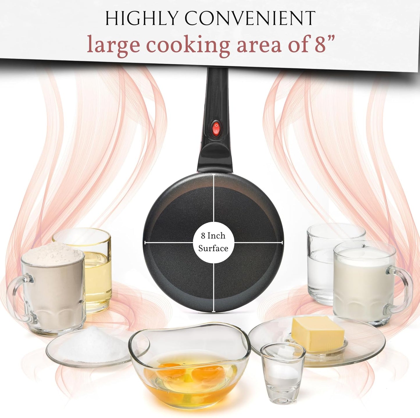 CrepeMaster™ – Máquina Electrónica de Crepas Instantáneas