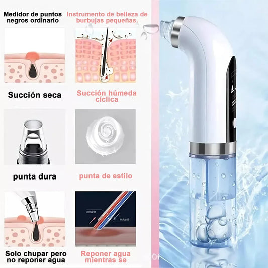 LuxeFace® Aqua - Extractor De Succión Con Agua