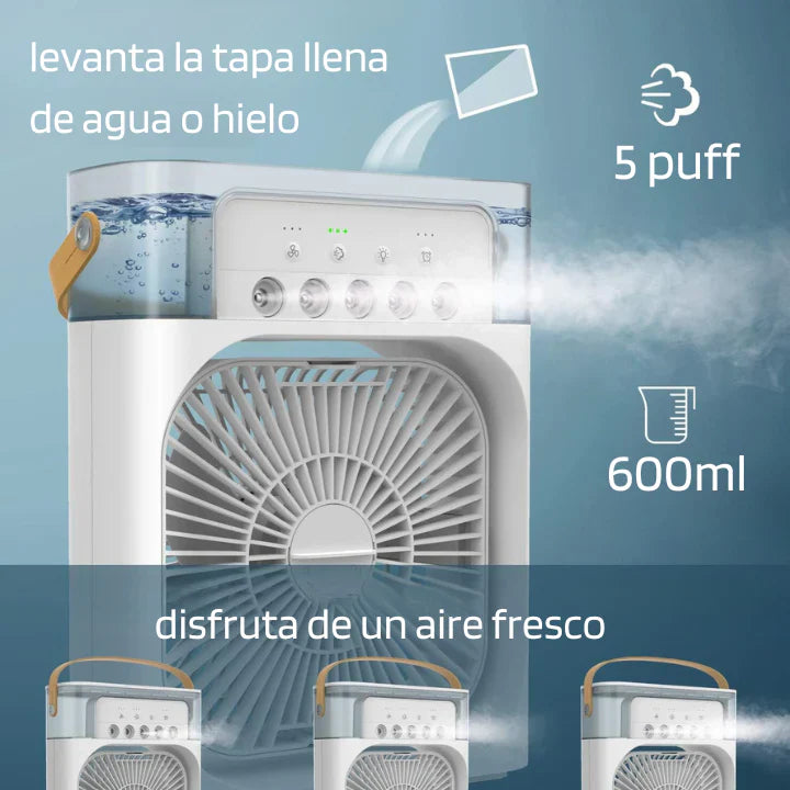 ArcticBreeze® – Ventilador Portátil con Hielo Tipo Aire Acondicionado